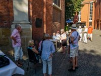 Sammeln für den Stadtrundgang  Sammeln für den Stadtrundgang : 2020.45 Jahre, Deutschland, Europa, Europe, Germany, Klassentreffen, Münster, Nordrhein-Westfalen