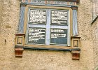 Tafel mit Inschrift
