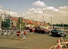 Einfahrt und Mautstelle