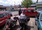 Trennung am McCafé in Overath : Deutschland, dTM, dTM-57, Europa, europe, Germany, Moped-Touren, MRD, Nordrhein-Westfalen, Overath, Trier
