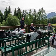 Kaffee und Kuchen im Berghotel Arthurhaus : !Moped-Touren, 2017.4-Laender, 2017.4-Länder, Europa, Europe, Max-Planck-Schule, Moped-Touren, Mühlbach am Hochkönig, Salzburg, Österreich