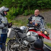 Fotostopp vor der Burg Forchtenstein : !Moped-Touren, 2017.4-Laender, 2017.4-Länder, Burgenland, Europa, Europe, Forchtenstein, Max-Planck-Schule, Moped-Touren, Österreich