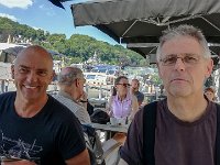 Pause an der Meuse (Maas) in Dinant : 2018.Ardennen, Belgien, Dinant, Europa, Europe, MRD, Wallonie